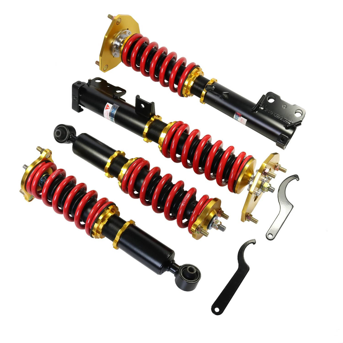Bethesda Industrial Full Coilovers For 2000-2005 Mitsubishi Eclipse 3rd-Gen D53A / D52A Adj Height