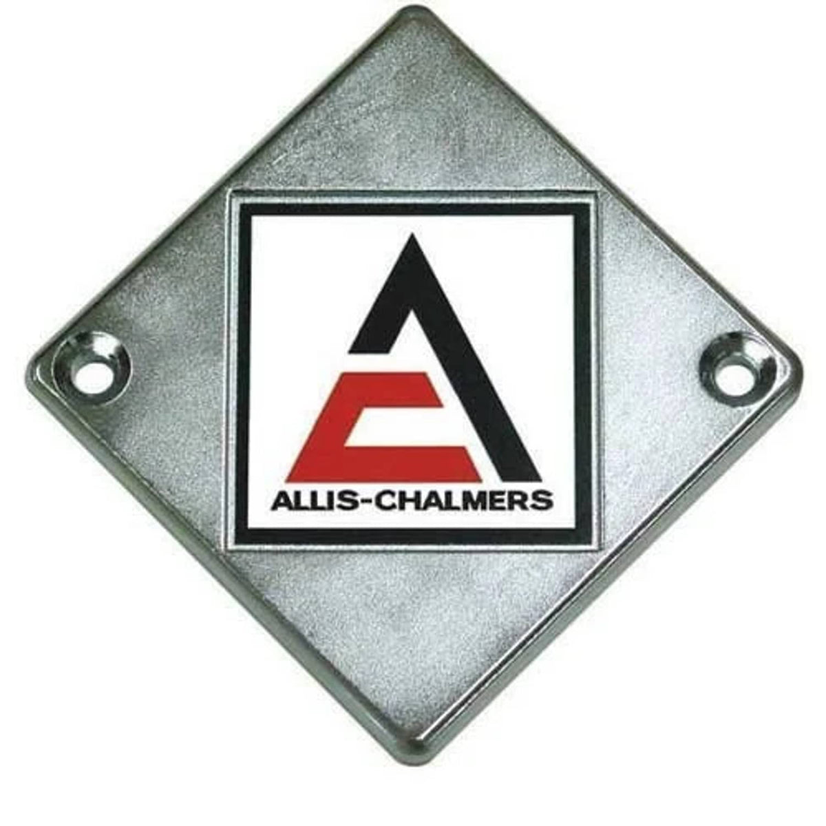 Bethesda Industrial Emblem A/C Logo on Chrome Diamond fits Allis Chalmers D15 D17 70246724
