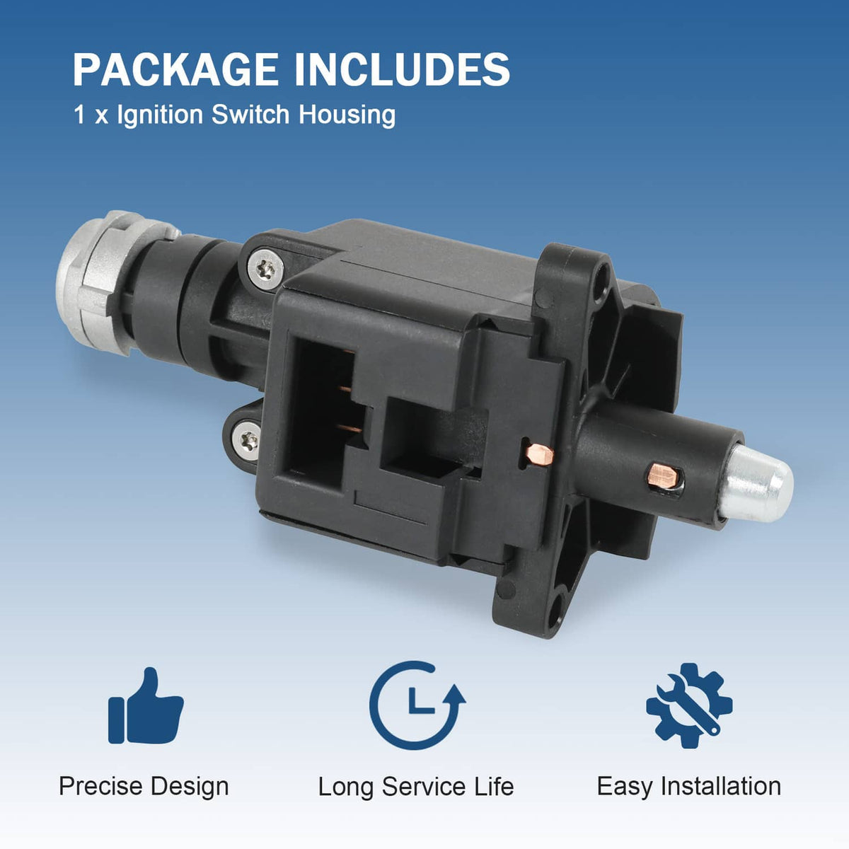 Bethesda Industrial For 2006-2013 Harley Cruiser Ignition Switch Housing Street Electra Road Glide
