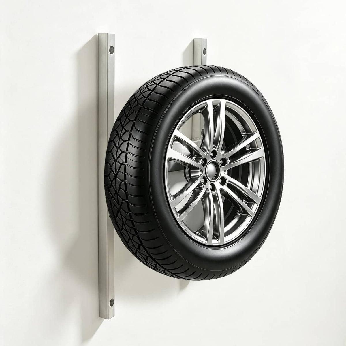 Bethesda Industrial Aluminum H-Mount Trailer Spare Tire Carrier For 6-Lug Wheels w/Mounting Hardware