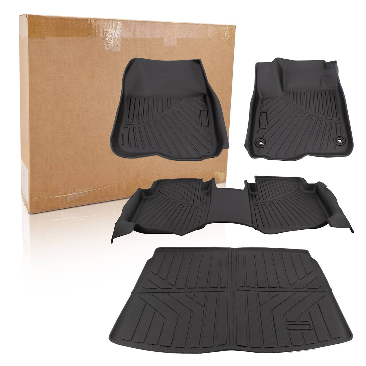 Bethesda Industrial 4Pcs/Set Floor Mats+Cargo Liner Fit for Honda CR-V CRV 2023-2025 TPE Rubber New