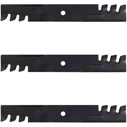 Bethesda Industrial 3PK Lawn Mower Blades for Wright 52" Stander Gator Mulching 71440001, PL4206