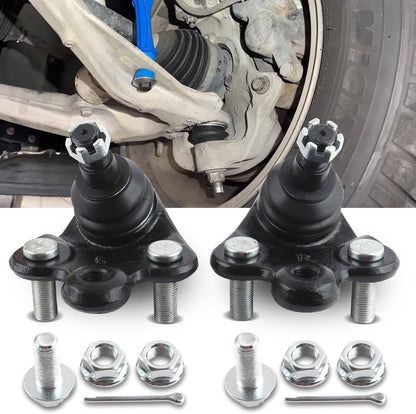 Bethesda Industrial Blcak Front Lower Control Arms & Ball Joints for 2006-2011 Honda Civic Acura CSX