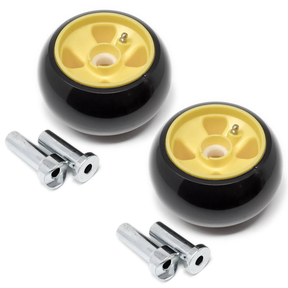 Bethesda Industrial 2PK Deck Wheel Kit Fits John Deere Front Mowers F710 F725 F735 AM115488