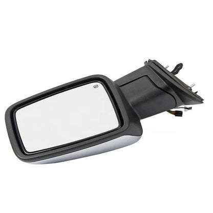 Bethesda Industrial Left Side Mirror For 2013-2019 Ram 1500 Chrome Power Fold+ Heated+Temper Sensor