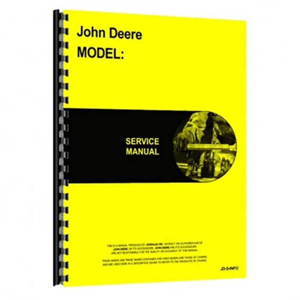 Bethesda Industrial Service Manual fits John Deere 302 302