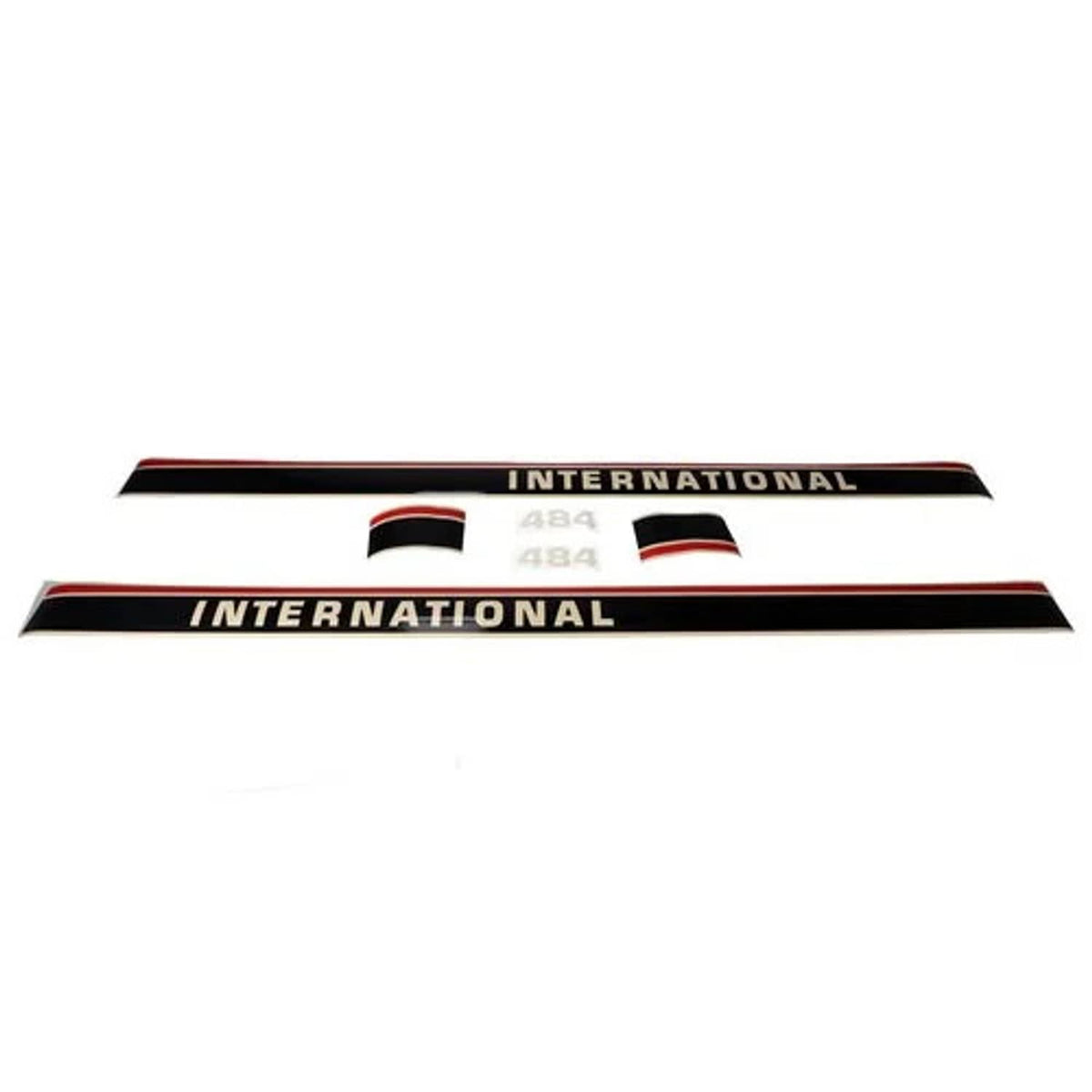 Bethesda Industrial 484 Hood Decal Set Mylar fits International 484
