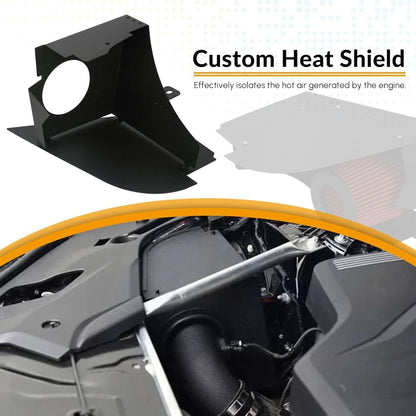 Bethesda Industrial 4" Cold Air Intake System Kit w/Black Filter For 2019+ BMW M340i G20 G21 B58 3.0