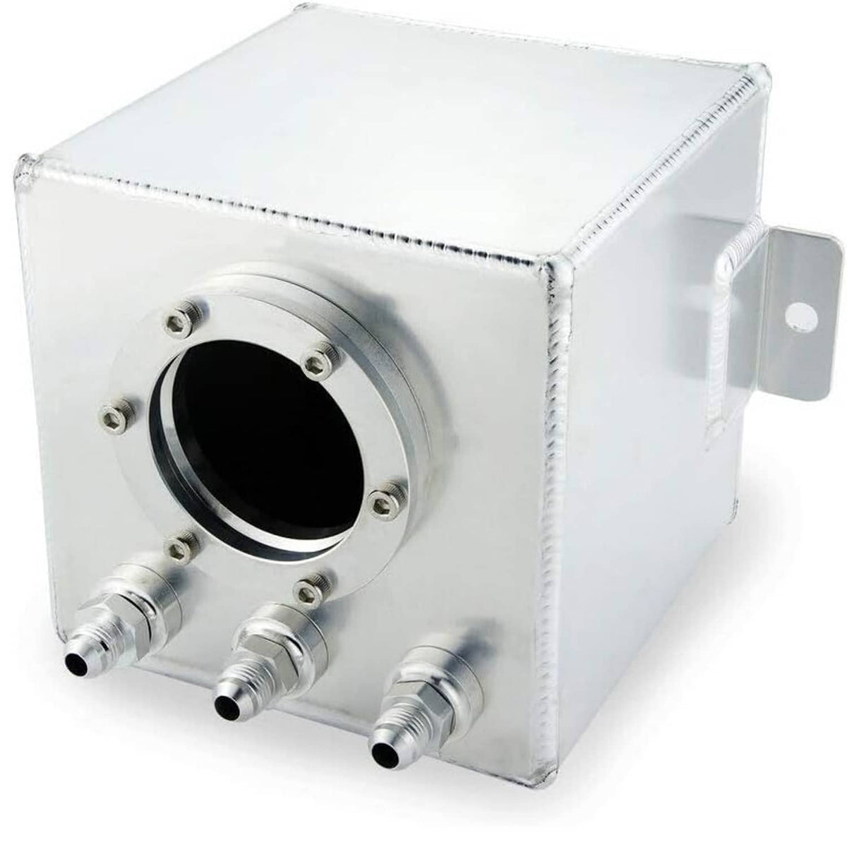 Bethesda Industrial 2L Billet High Flow Swirl Fuel Surge Tank AN6 Fitting & 044 External Fuel Pump