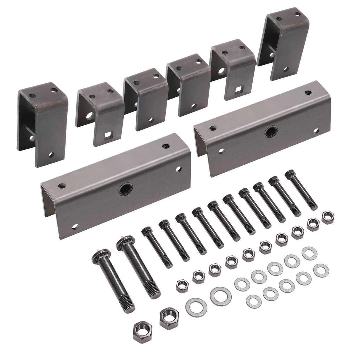 Bethesda Industrial 2" Slipper Spring Tandem Axle Hanger Kit w/ 2 Equalizer Bolts For Trailer