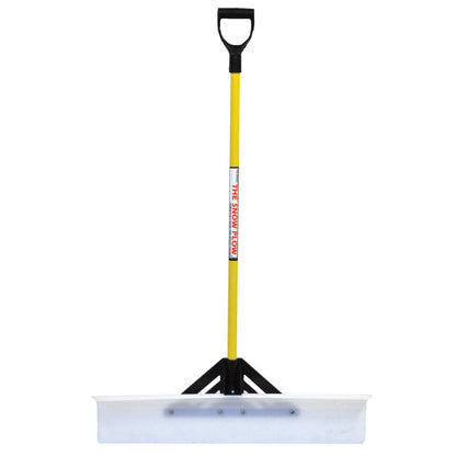 Bethesda Industrial The Snow Plow 36" Snow Shovel 50536 - Poly Blade D-Handle Snow Pusher Commercial