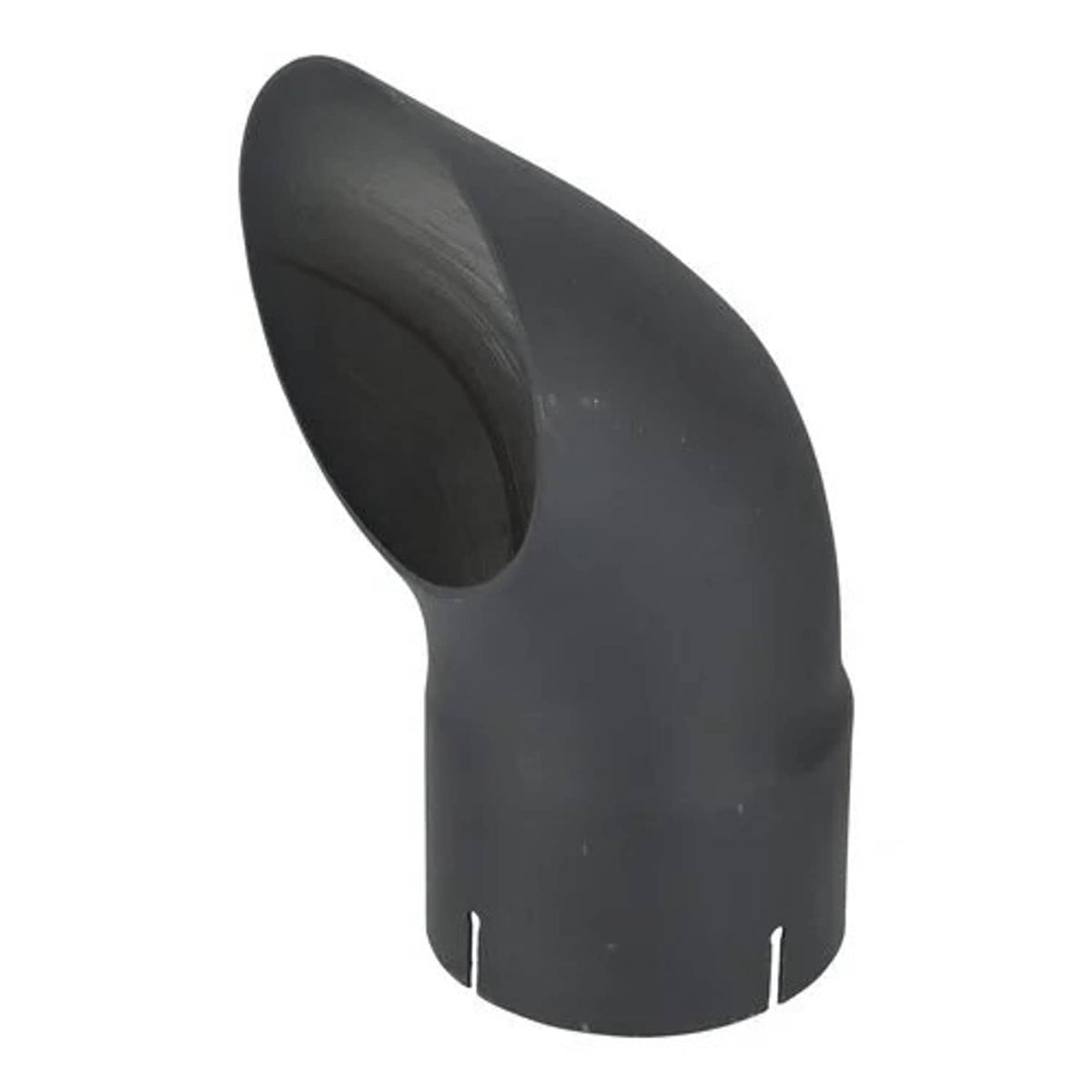 Bethesda Industrial Exhaust Stack - 5" x 12" Curved Black