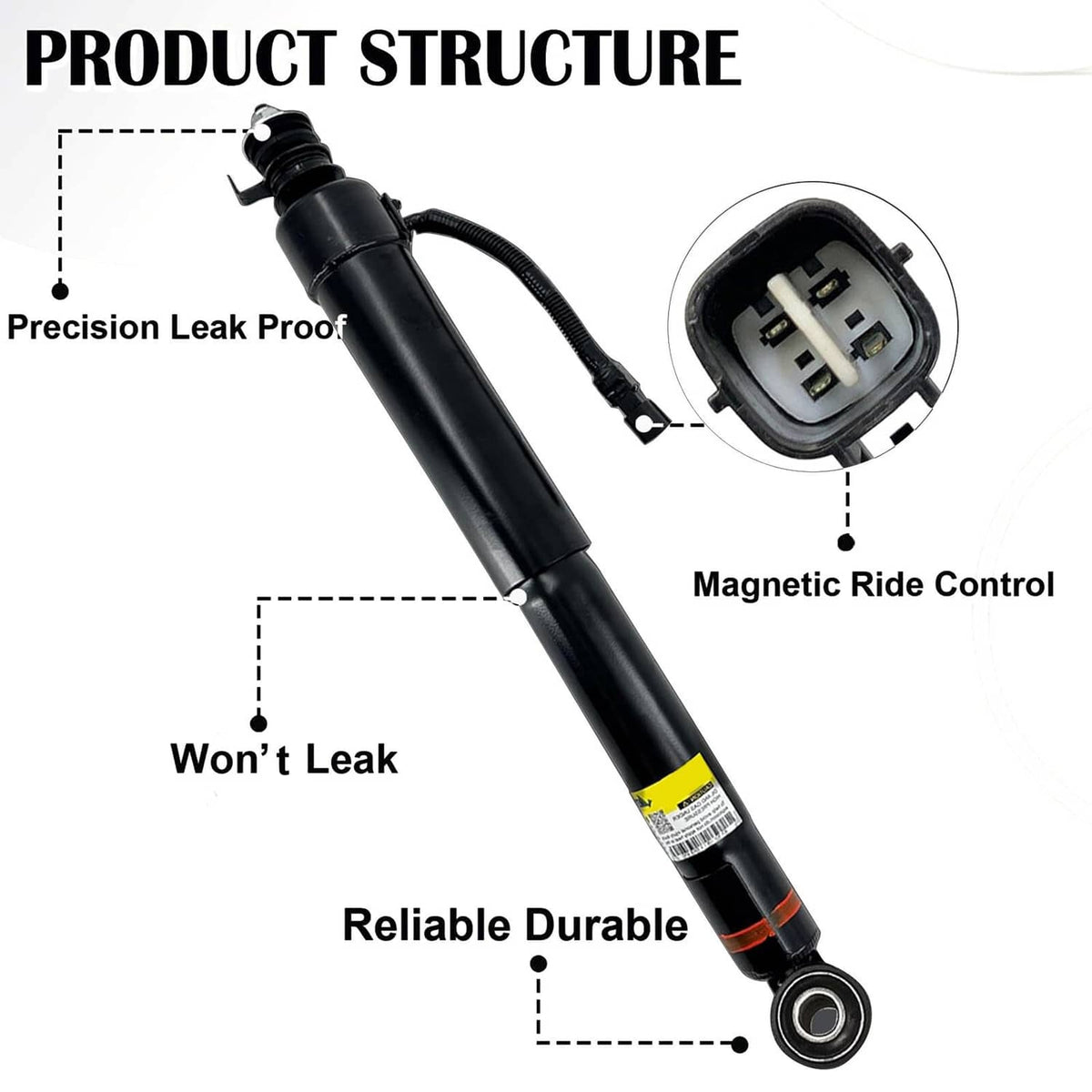 Bethesda Industrial 4X Front Rear Shock Absorber Strut Assys For Lexus GX470 Toyota Land Cruiser 120