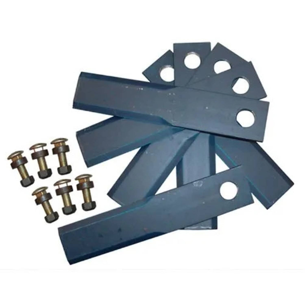 Bethesda Industrial Straw Chopper Blade Kit Double Bevel fits John Deere 9400 9600 9500 AH171588