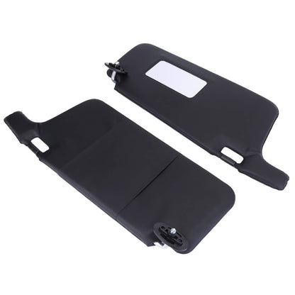 Bethesda Industrial Black For 1996-2001 Honda Civic Sun Visors Left Driver & Right Passenger Set