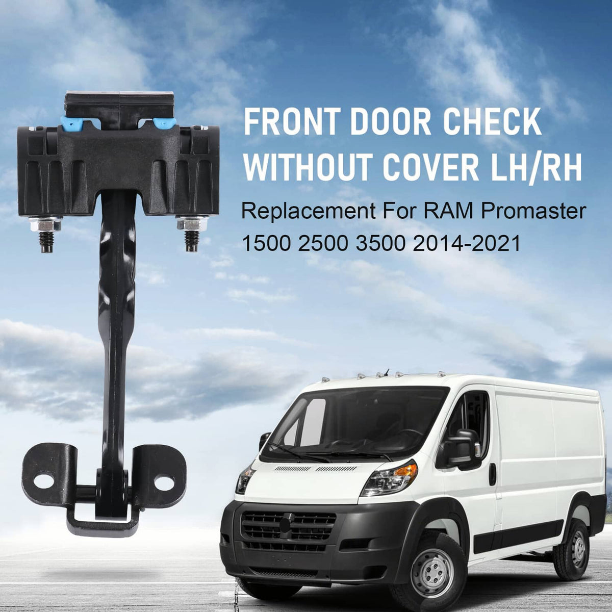 Bethesda Industrial Front Door Check Strap Fit For 2014-2020 Ram Promaster 1500 2500 3500 68169379ae