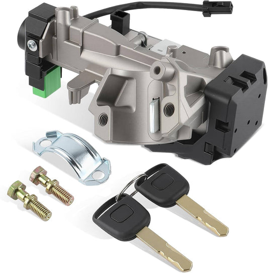 Bethesda Industrial New Ignition Switch Cylinder Lock Auto Trans For 03-07 Honda Accord With 2 Keys