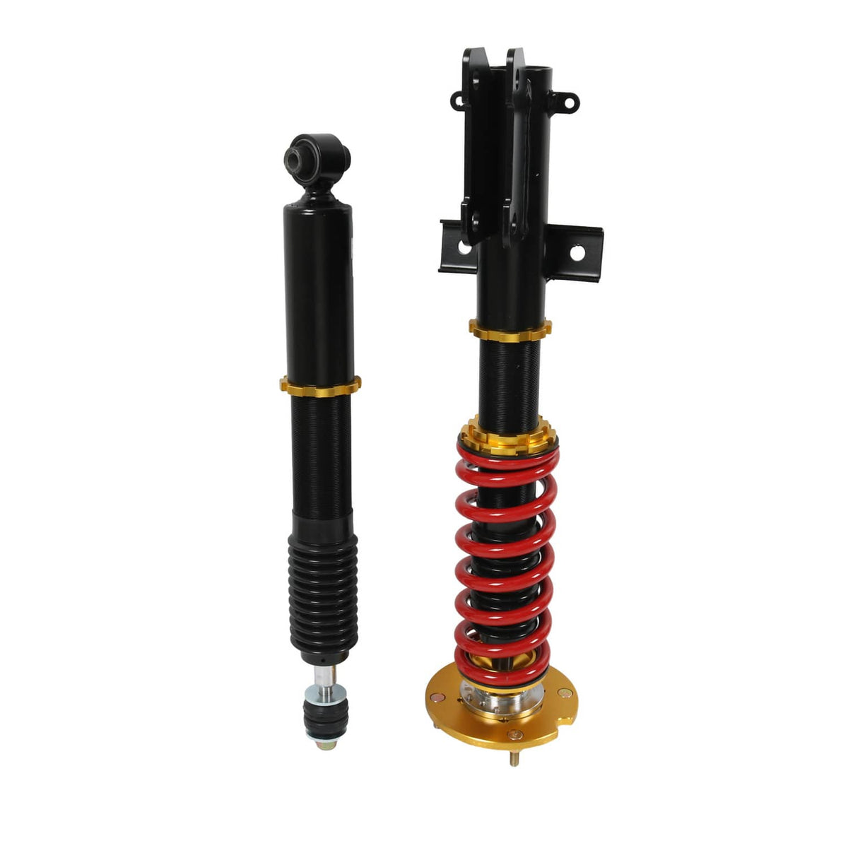 Bethesda Industrial 4X Front & Rear Coilovers Struts Absorber Adj. Height For 2005-2014 Ford Mustang
