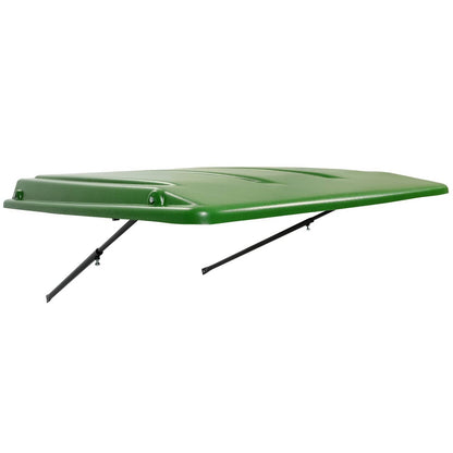 Bethesda Industrial Green Tractor Sun Shade Canopy For John Deere Compact Utility Tractors with ROPS
