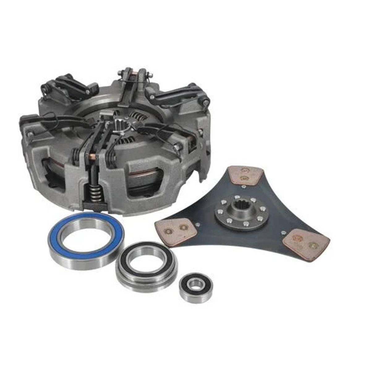 Bethesda Industrial Dual Stage Clutch Kit with Bearings fits New Holland TD80D 87732502