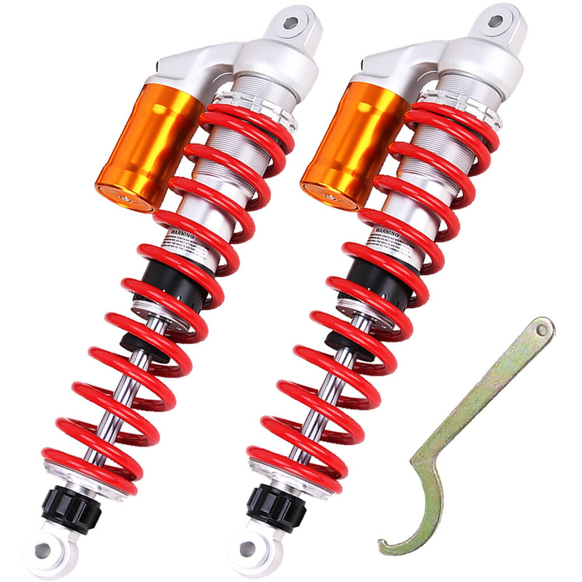 Bethesda Industrial 2x 410mm Adjustable Front Air Shock Absorber For Honda TRX400EX TRX450R TRX450ER