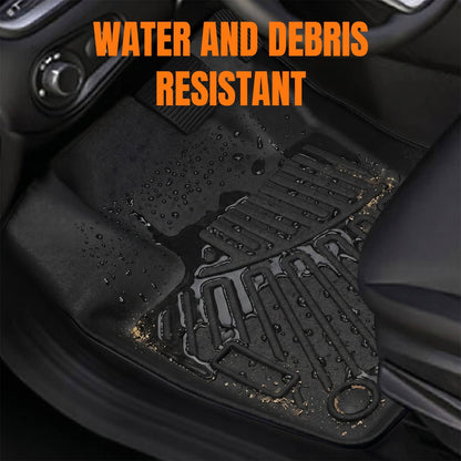 Bethesda Industrial For 2015-2023 Jeep Renegade TPE Floor Mats with Trunk Cargo Liners 3D Model 4Pcs