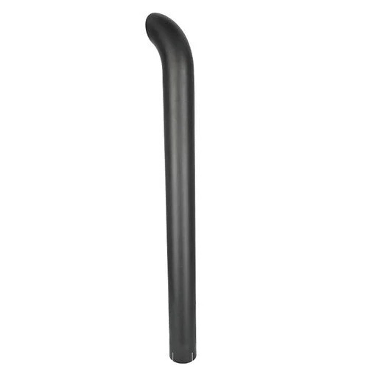 Bethesda Industrial Exhaust Stack - 4" x 48" Curved Black