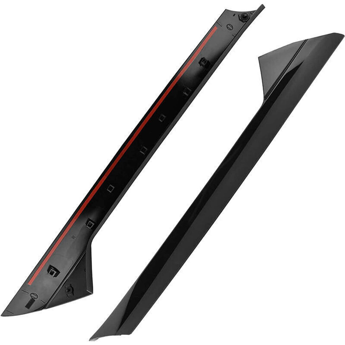 Bethesda Industrial Windshield Outer Trim Pillar Molding RH+LH Side Fit For 2011-2019 Ford Explorer
