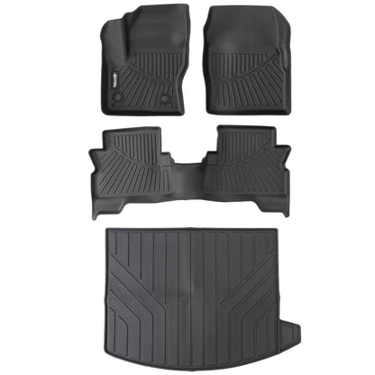 Bethesda Industrial 4Pcs Floor Mats & Cargo Liner for 2013 2014 2015 2016 2017 2018 2019 Ford Escape