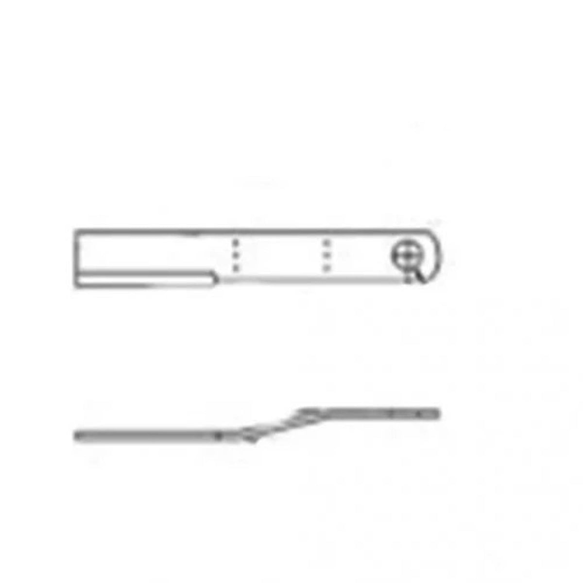 Bethesda Industrial Rotary Cutter Blade Offset CCW fits John Deere 1008 1408 1418 W28161 W43045