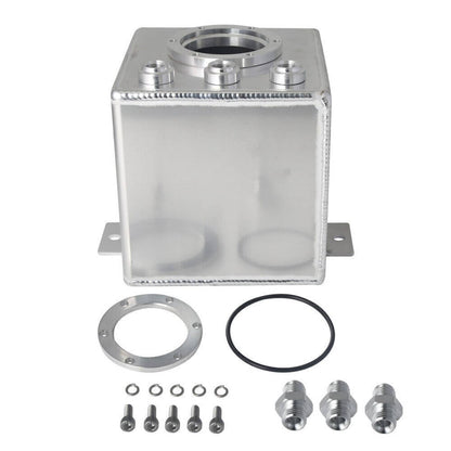 Bethesda Industrial New 2L High Flow Swirl Fuel Surge Tank AN6 Aluminum with 044 External Fuel Pump