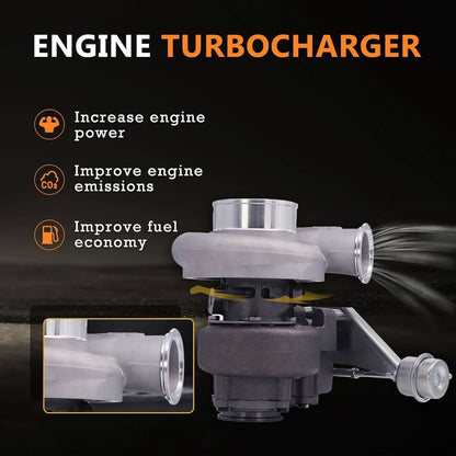 Bethesda Industrial Diesel Turbo Turbocharger HX35W for Dodge Ram 2500 3500 5.9L T3 6BTAA 3539373