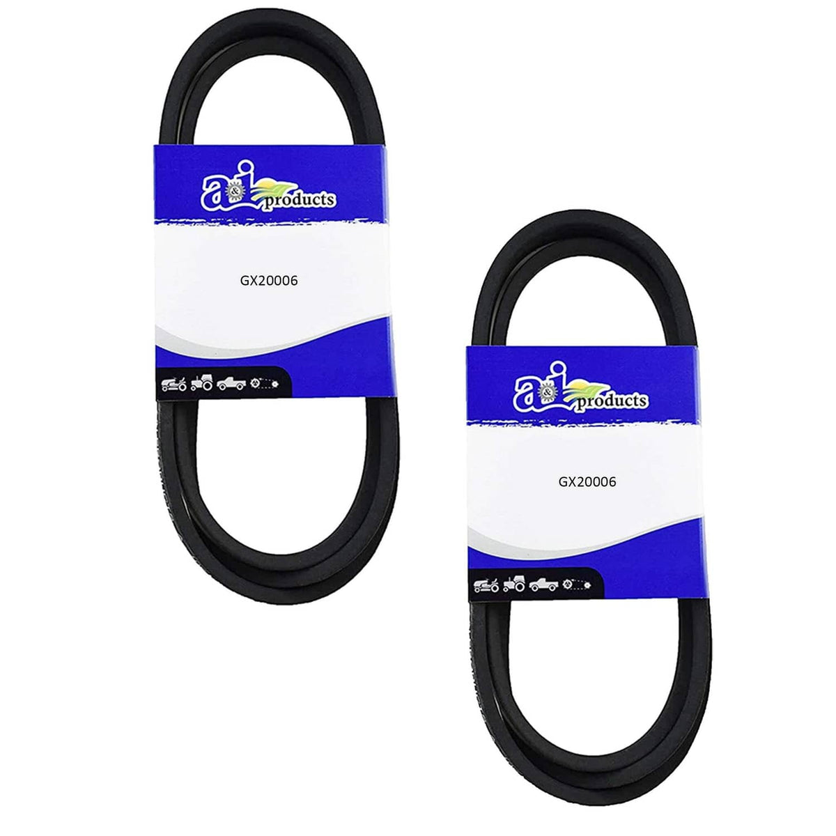 Bethesda Industrial 2PK Traction Belt for John Deere Mowers LA110 LA115 LA120 L100 series