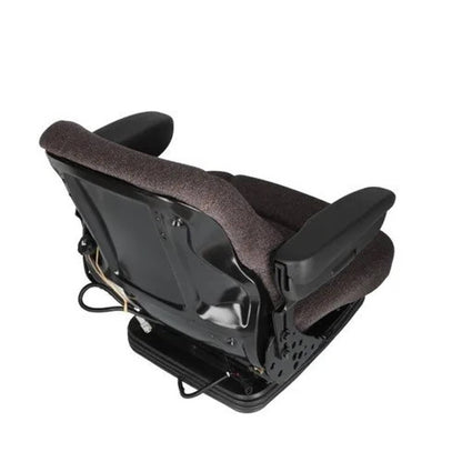 Bethesda Industrial Seat Assembly - Air Suspension Fabric Gray fits New Holland fits Case