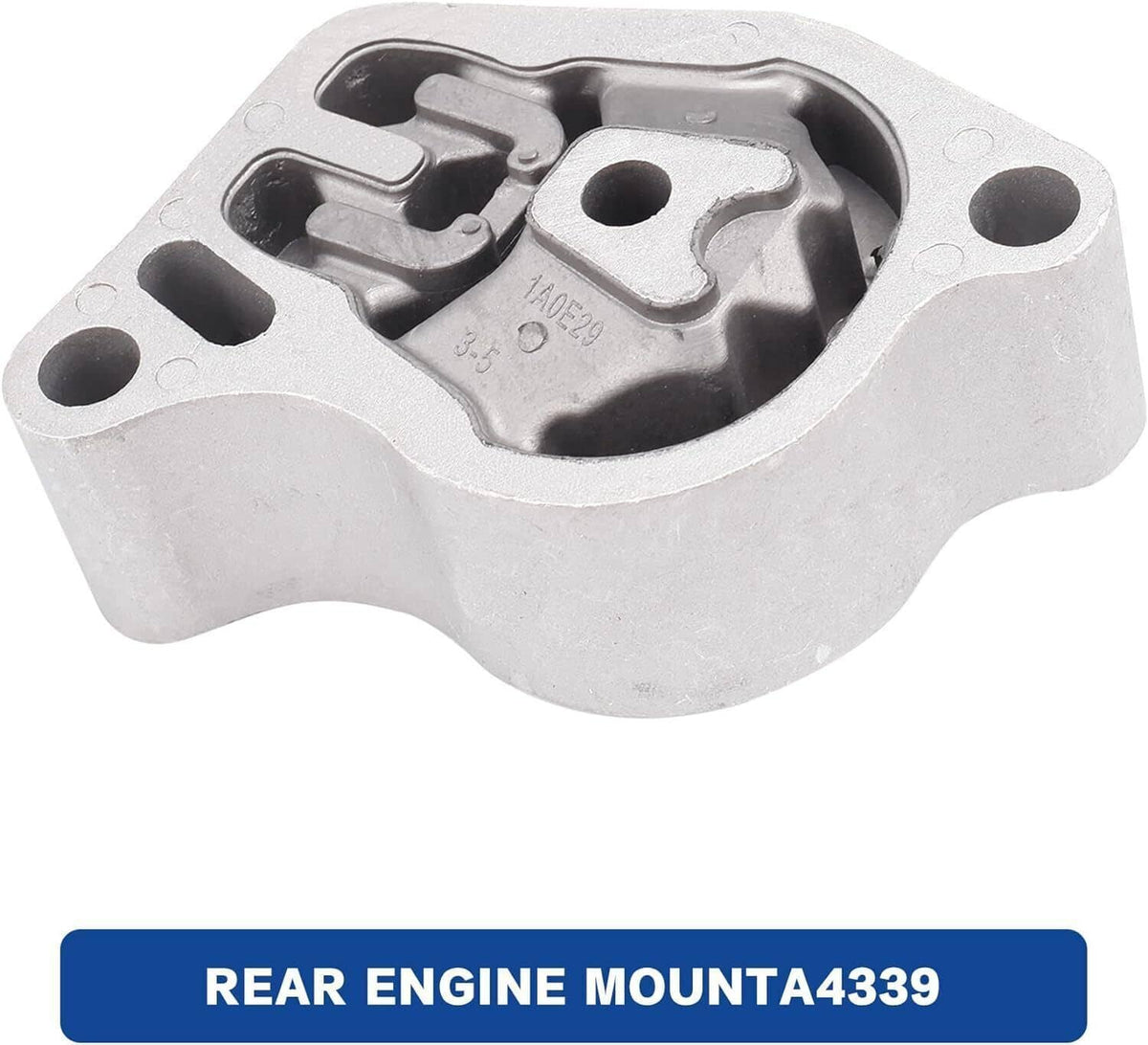 Bethesda Industrial For Nissan Altima 2007-2015 L4 2.5L Auto CVT Engine Motor Transmission Mount Kit