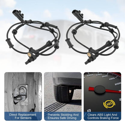 Bethesda Industrial ABS Wheel Speed Sensor Set For Dodge Nitro 2007 2010 2011 3.7L 4.0L Front Rear