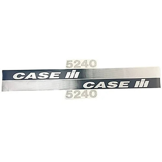 Bethesda Industrial 5240 Hood Decal Set Late Mylar fits Case IH 5240