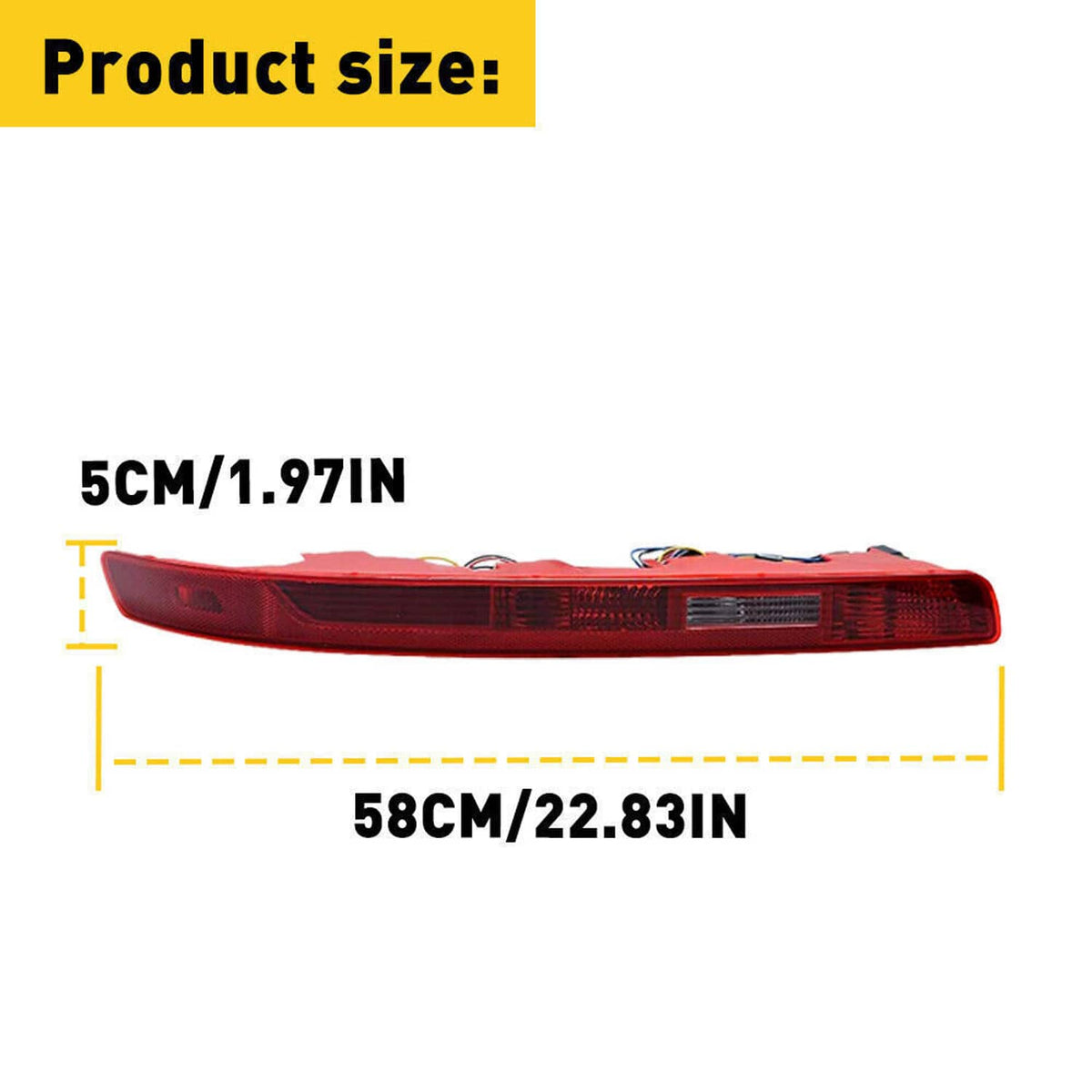Bethesda Industrial Lower Tail Fog Brake Lamp Left Driver Rear Bumper Light For 18-21 Audi Q5 New