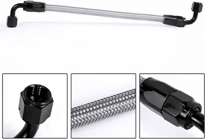 Bethesda Industrial Billet Fuel Rail Kit for LS LS1 LS2 LS3 LS6 Intake Manifold +Hardware Black New