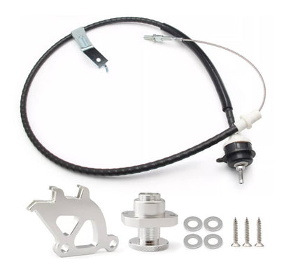 Bethesda Industrial Adjustable Clutch Cable Quadrant and Firewall Adjuster Kit For 1979-1995 Mustang