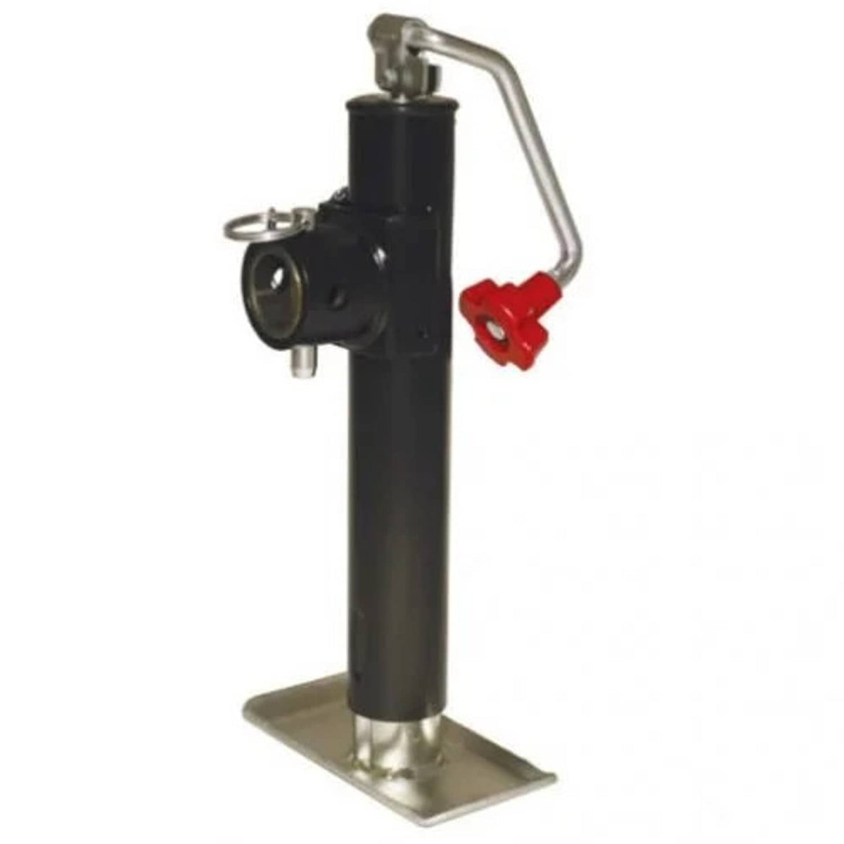 Bethesda Industrial Trailer Top Wind Jack 10" with Zerk Fitting - 2,000 lb. fits Trailer & Towing