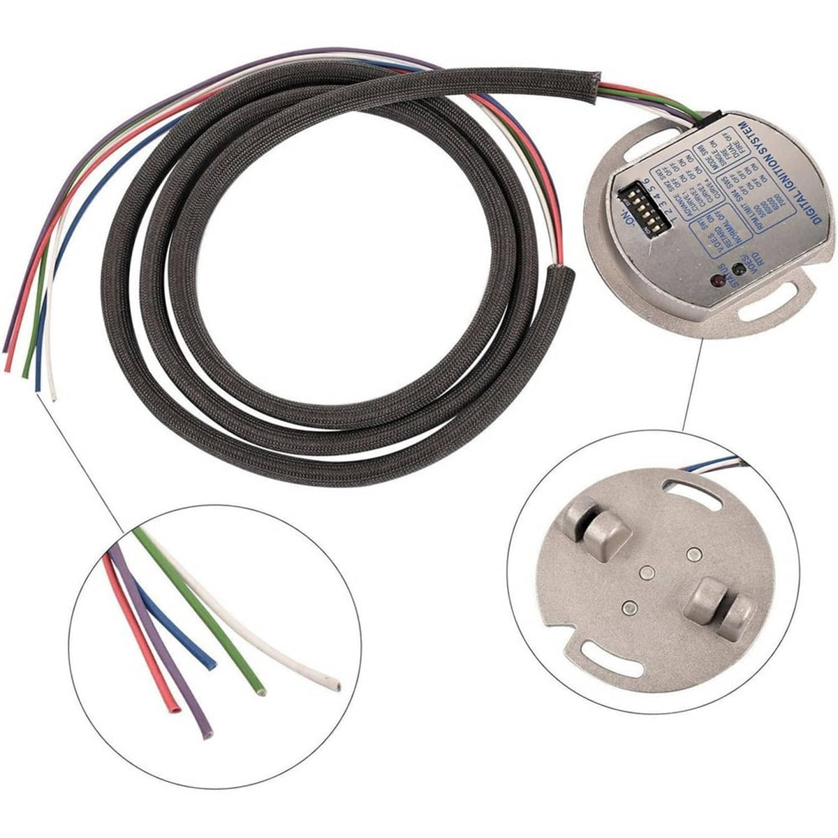 Bethesda Industrial New 53-644 Electronic Ignition Module For Harley Dyna Programmable Single Fire