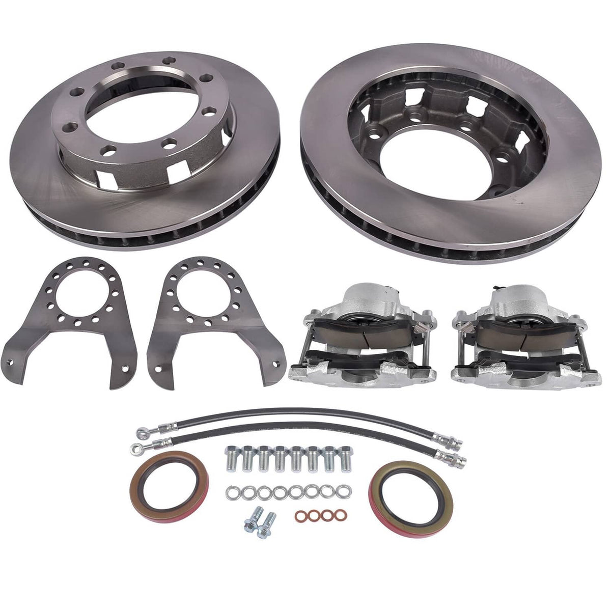 Bethesda Industrial For GM 14 Bolt Complete Disc Brake Conversion Kit 10.5 SRW Full Float Disk Brake