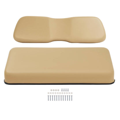 Bethesda Industrial Front Seat Assembly Bottom&Back Cushion For Club Car DS 2000.5-UP Tan Golf Cart