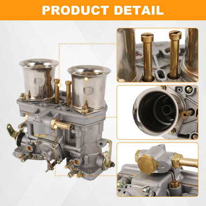 Bethesda Industrial Carburetor Engine 2 Barrel For WEBER 40 IDF For Bug Volkswagen Beetle Fiat