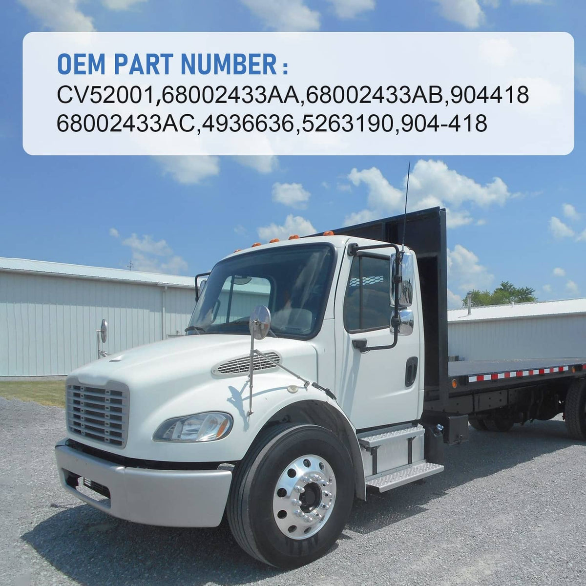 Bethesda Industrial Crankcase CCV Filter For 2007-2024 Ram 6.7L 2500-5500 Cummins CV52001