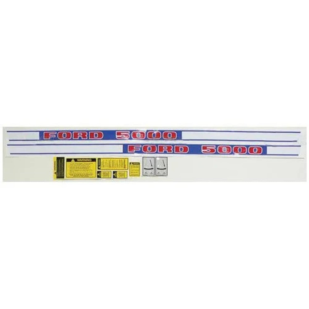 Bethesda Industrial Decal Set Vinyl fits Ford 5000