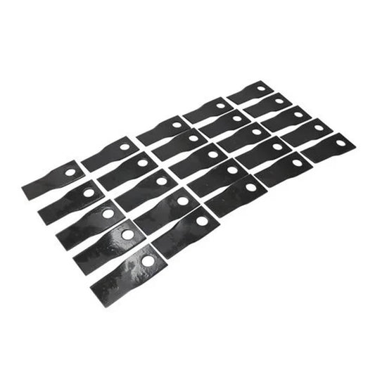 Bethesda Industrial Disc Mower Blade - Right Hand 25 Pack fits Case IH 8312 8850 86625668 86625667