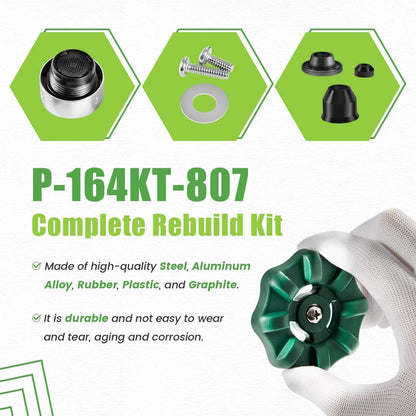 Bethesda Industrial Replace for Prier P-164KT-807 Rebuild Kit fit for P-164 Original or Diamond