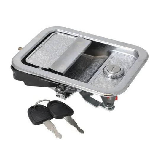 Bethesda Industrial Door Handle Left Hand - Chrome fits International 886 986 1086 1486 111465C1